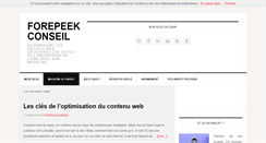 Desktop Screenshot of forepeek.com